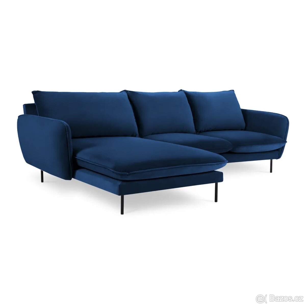 Sedací souprava Cosmopolitan design Vienna levý roh modrá