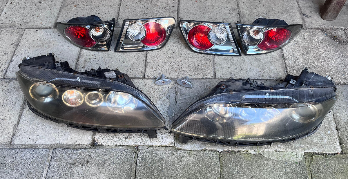 Mazda 6 GG liftback facelift - světla