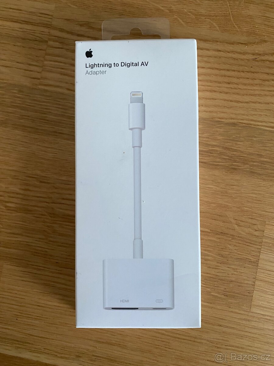 Apple Lightning Digital AV Adapter – nový, nerozbalený