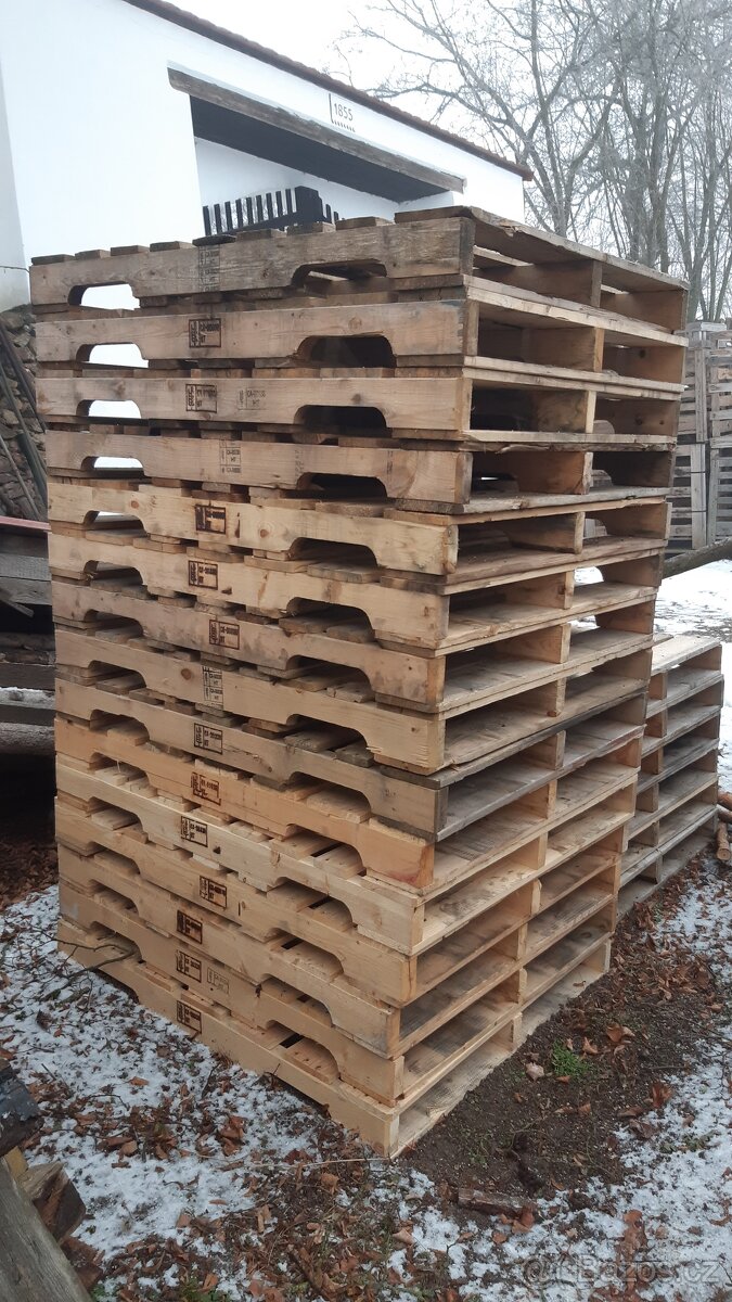 Dřevěné palety 120x100 Kanady