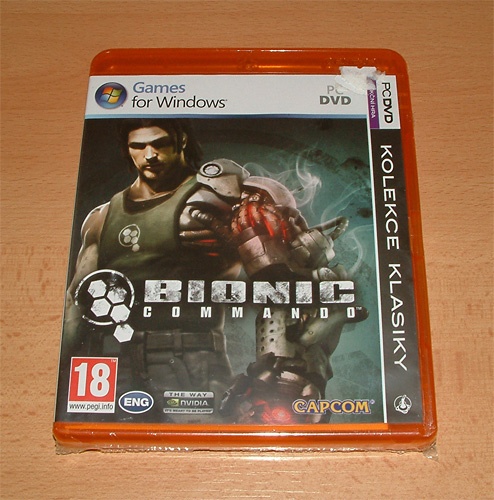 PC - Bionic Commando - nové, nerozbalené