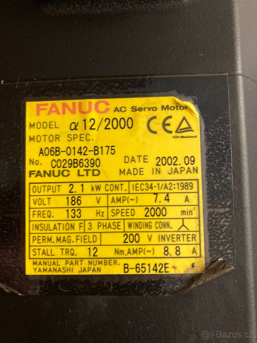 Motor Fanuc A06B0142-B175