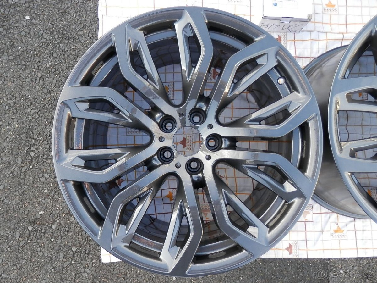 21" ALU BMW X5/X6 dvourozměr  Po renovaci.