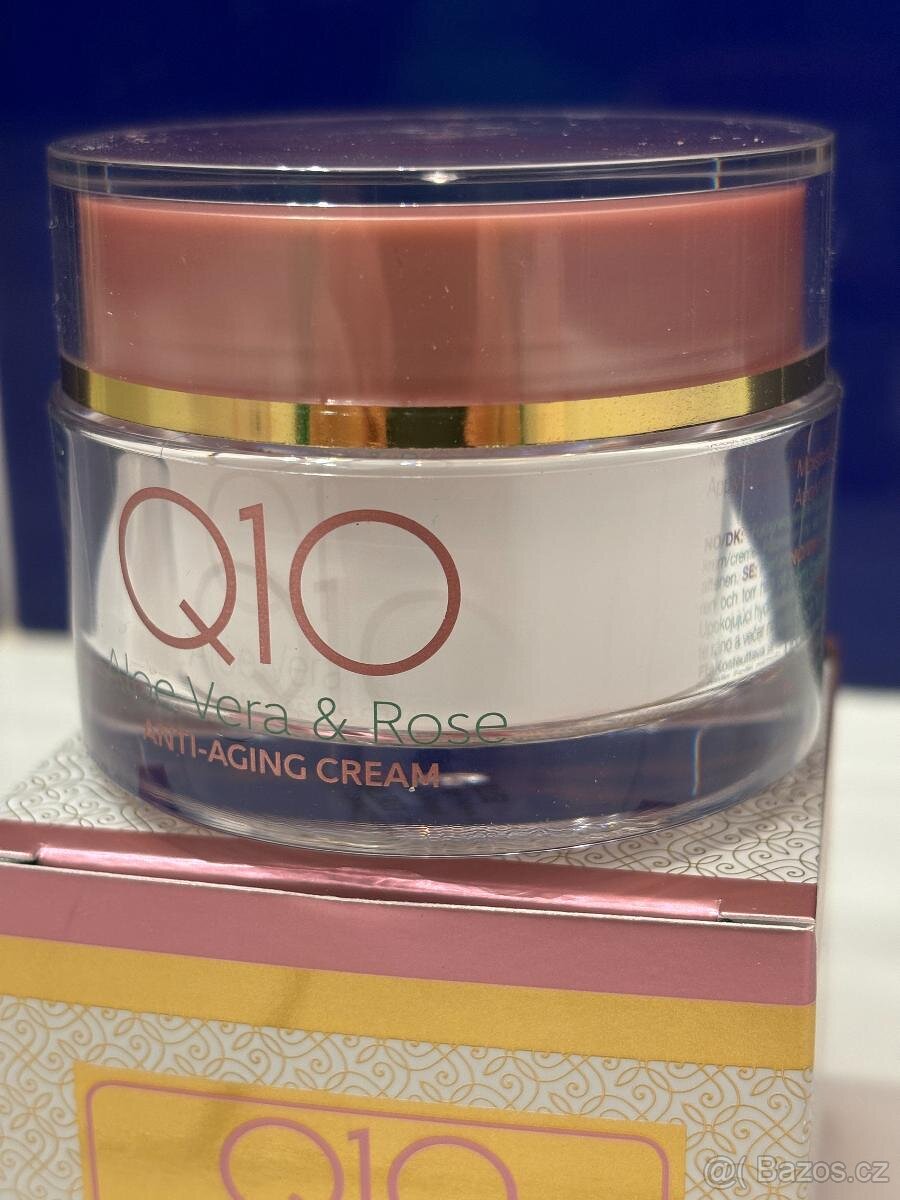 Hydratační krém Q10 Aloe & Růže proti stárnutí | Aimé 50ml