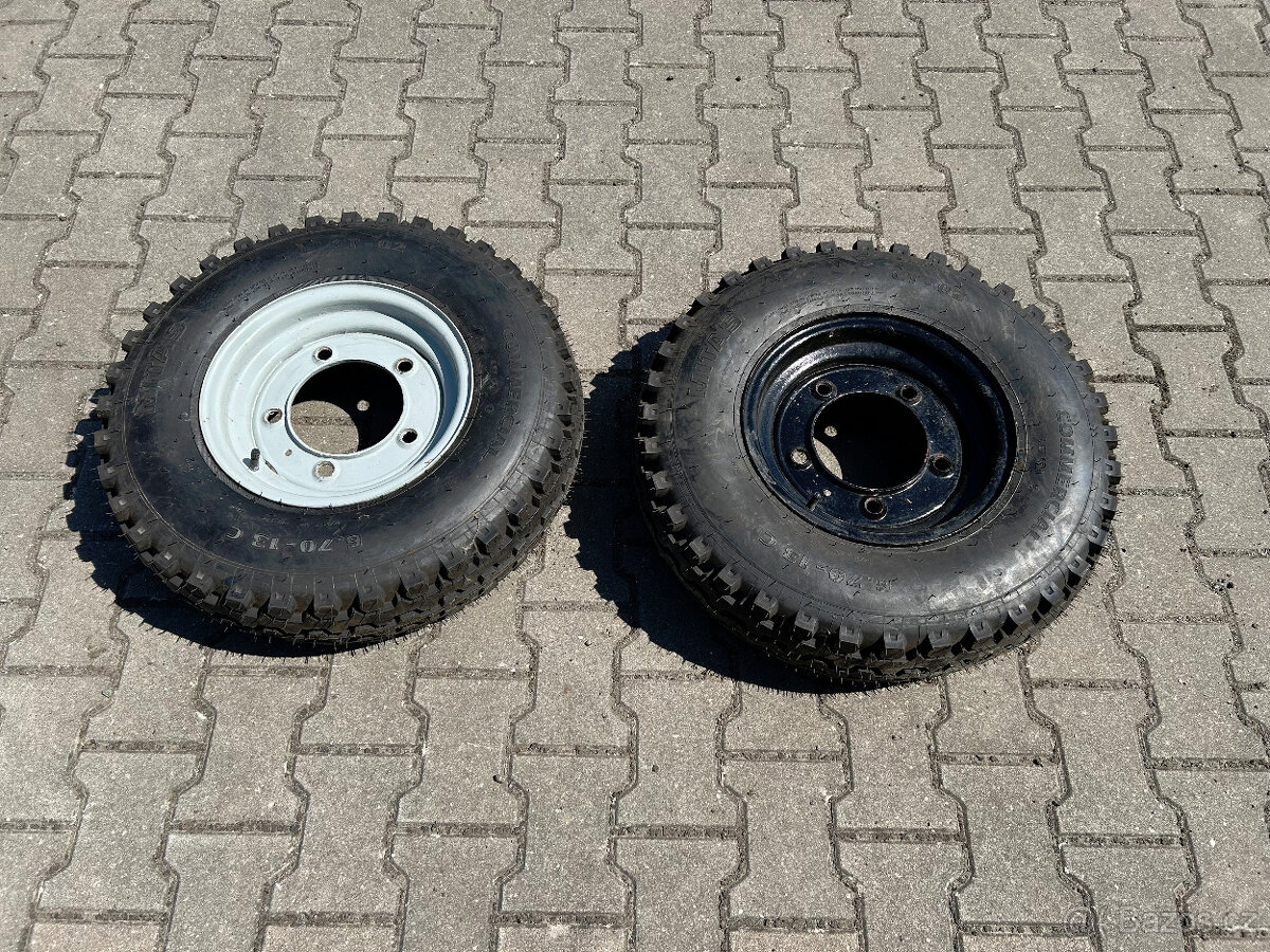 Multicar kola a pneumatiky
