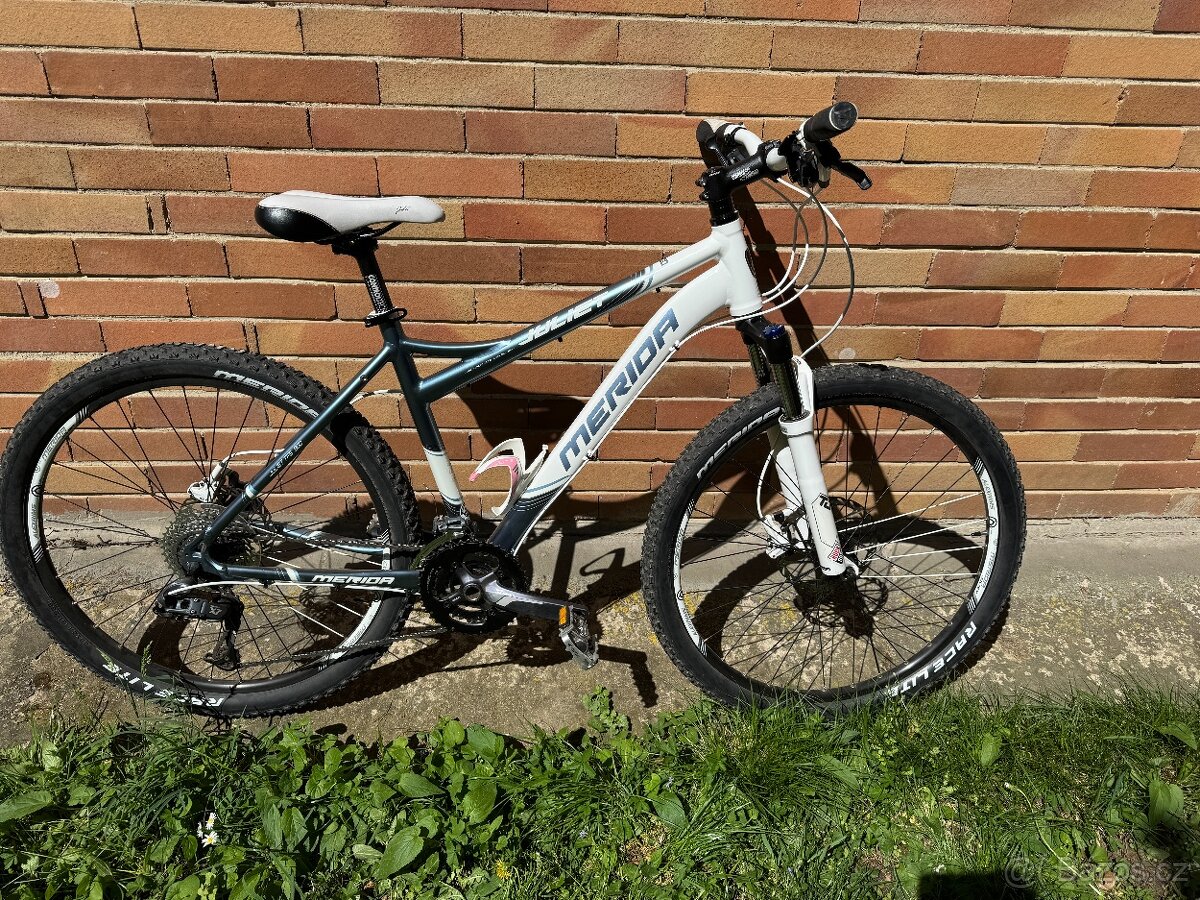 Horské kolo MERIDA Juliet TFS 900-D - bílá/modrá