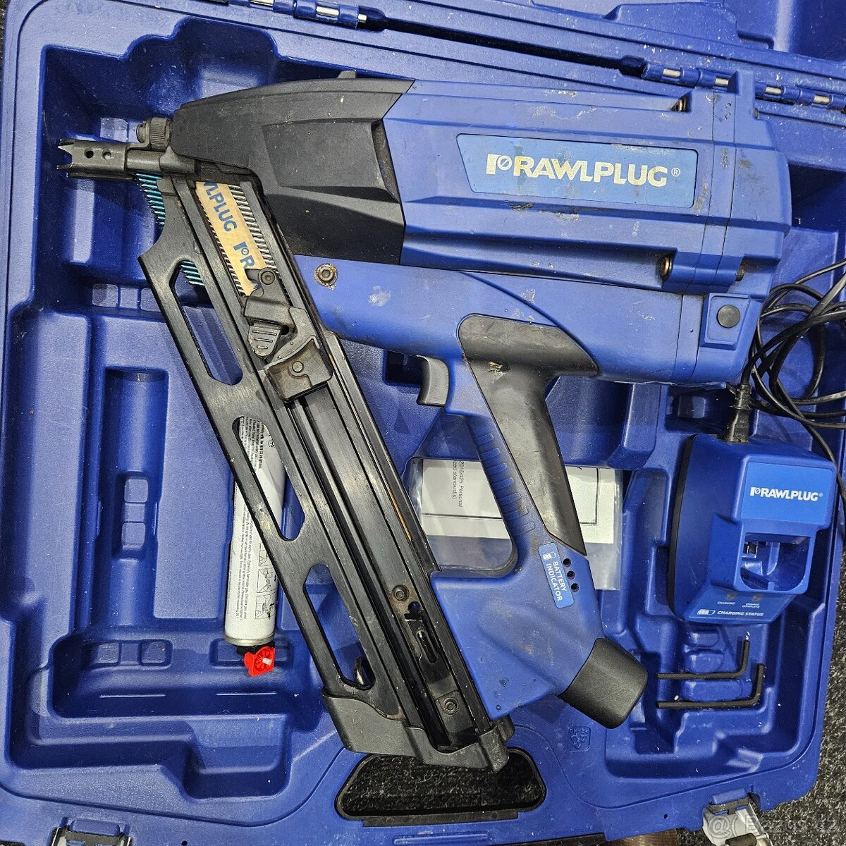 plynová hřebíkovačka RawlPlug R-WW90II 50-90mm