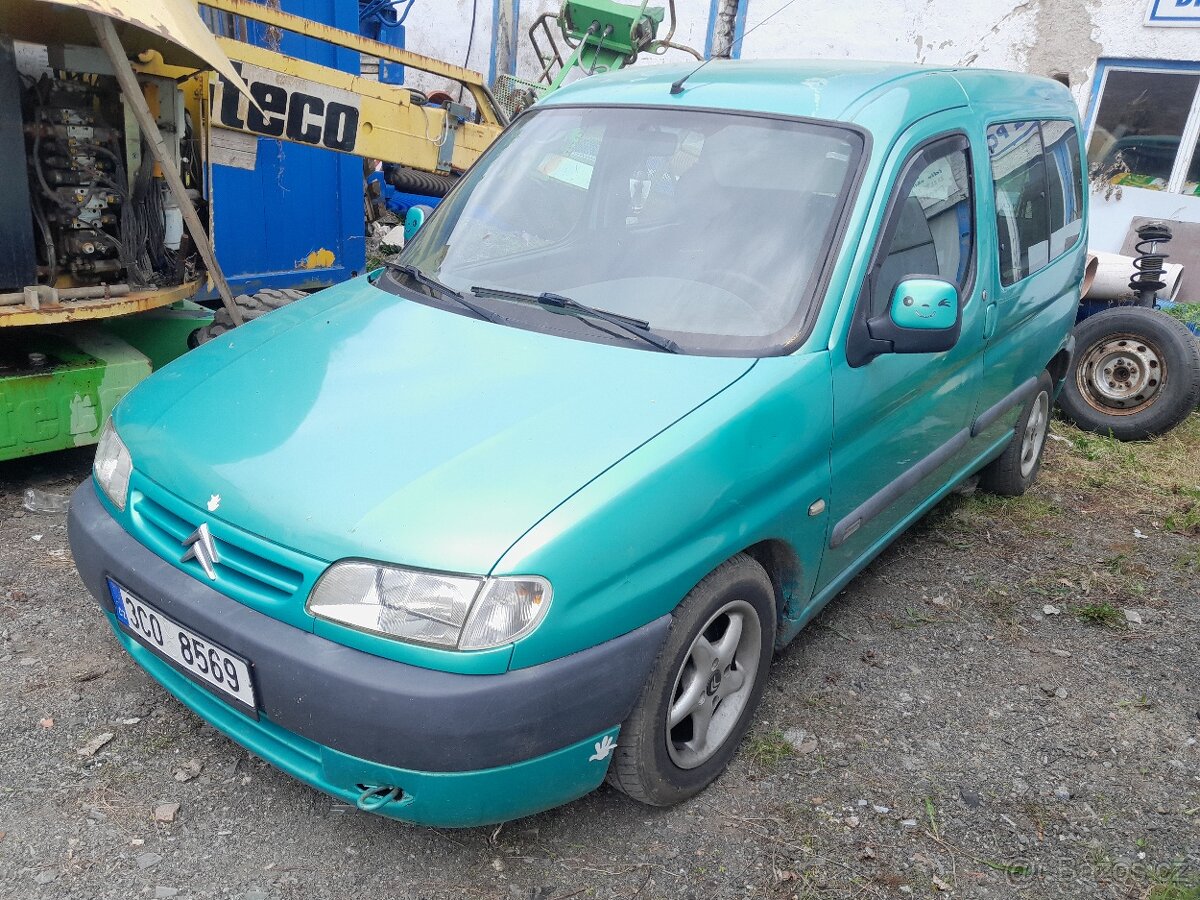 Citroen Berlingo 1.6i, 80.kw, 2001, STK do 07/2026