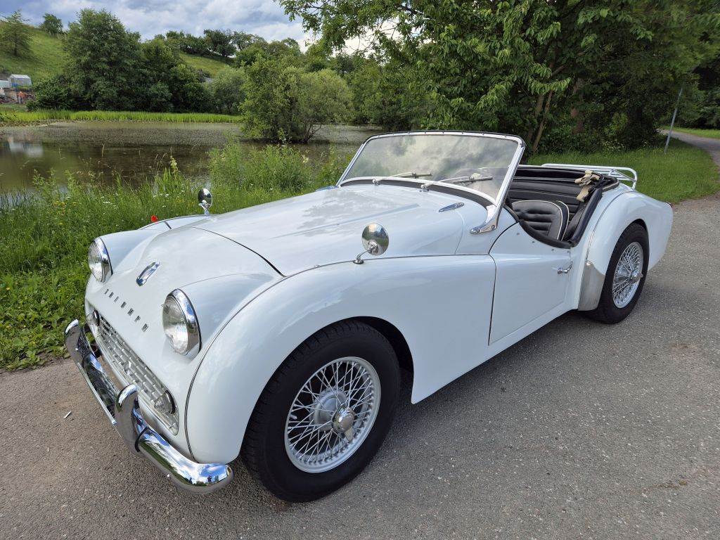 Triumph TR3, 1961, veterán, cabrio