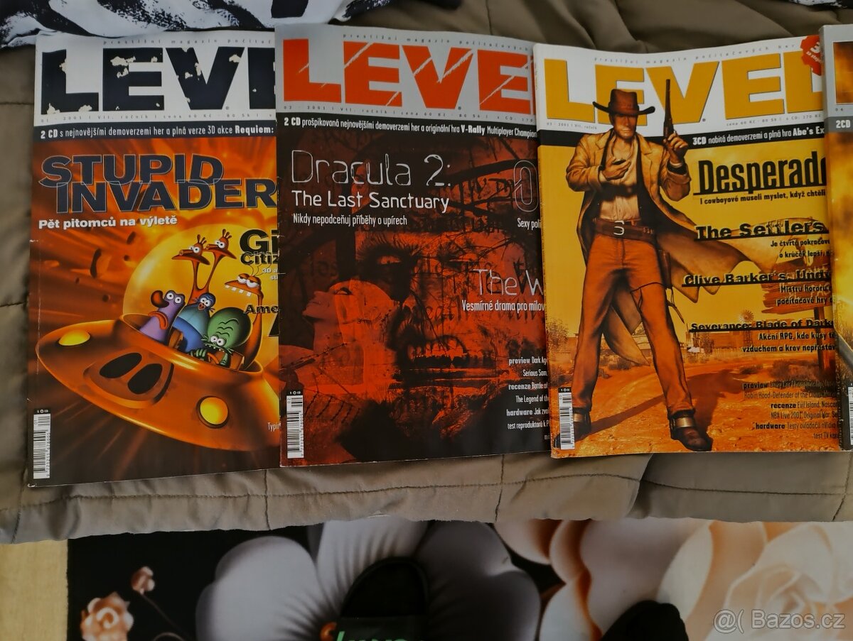 Časopisy LEVEL STARÉ