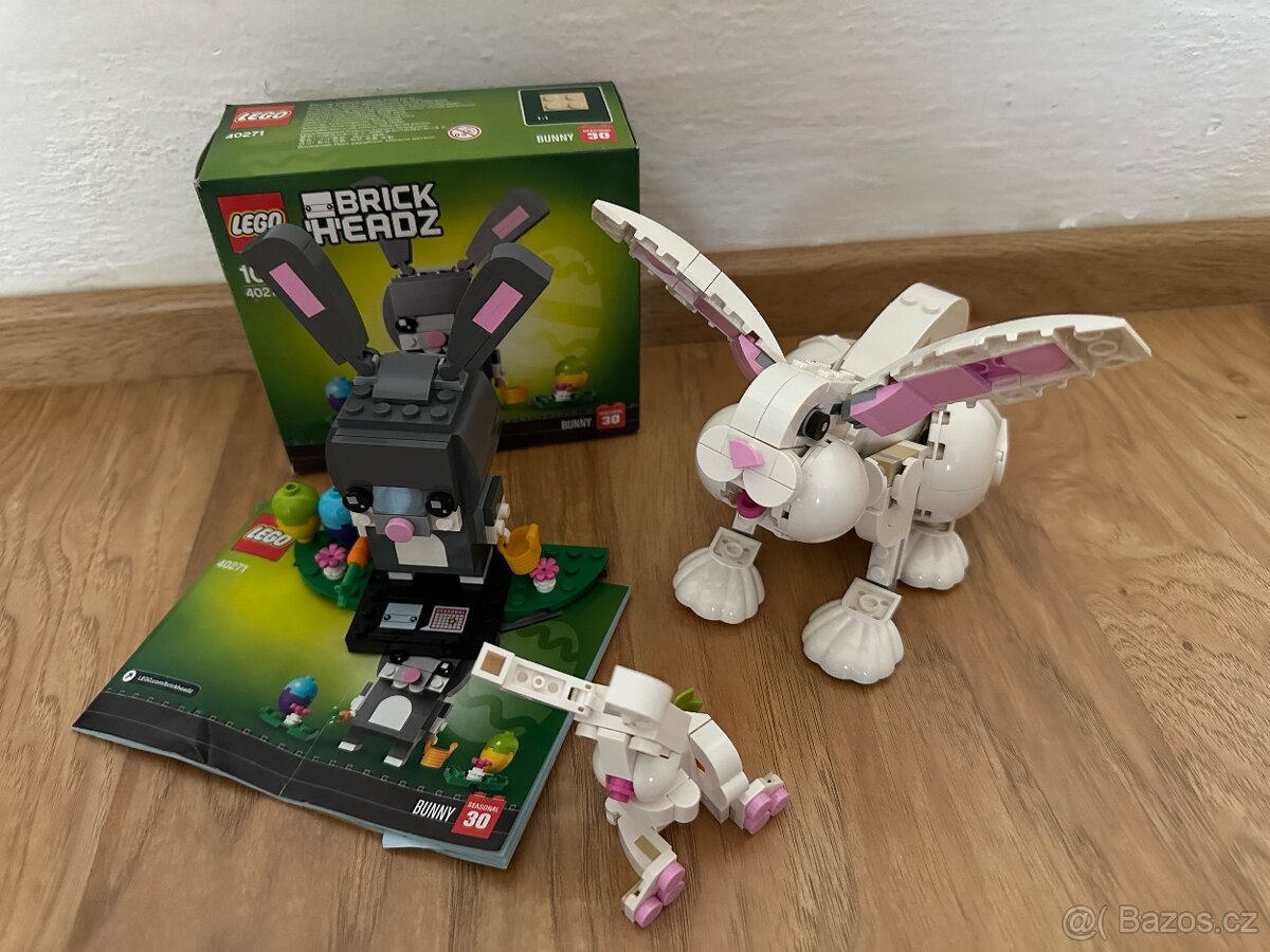 Lego sbírka králíčkuů