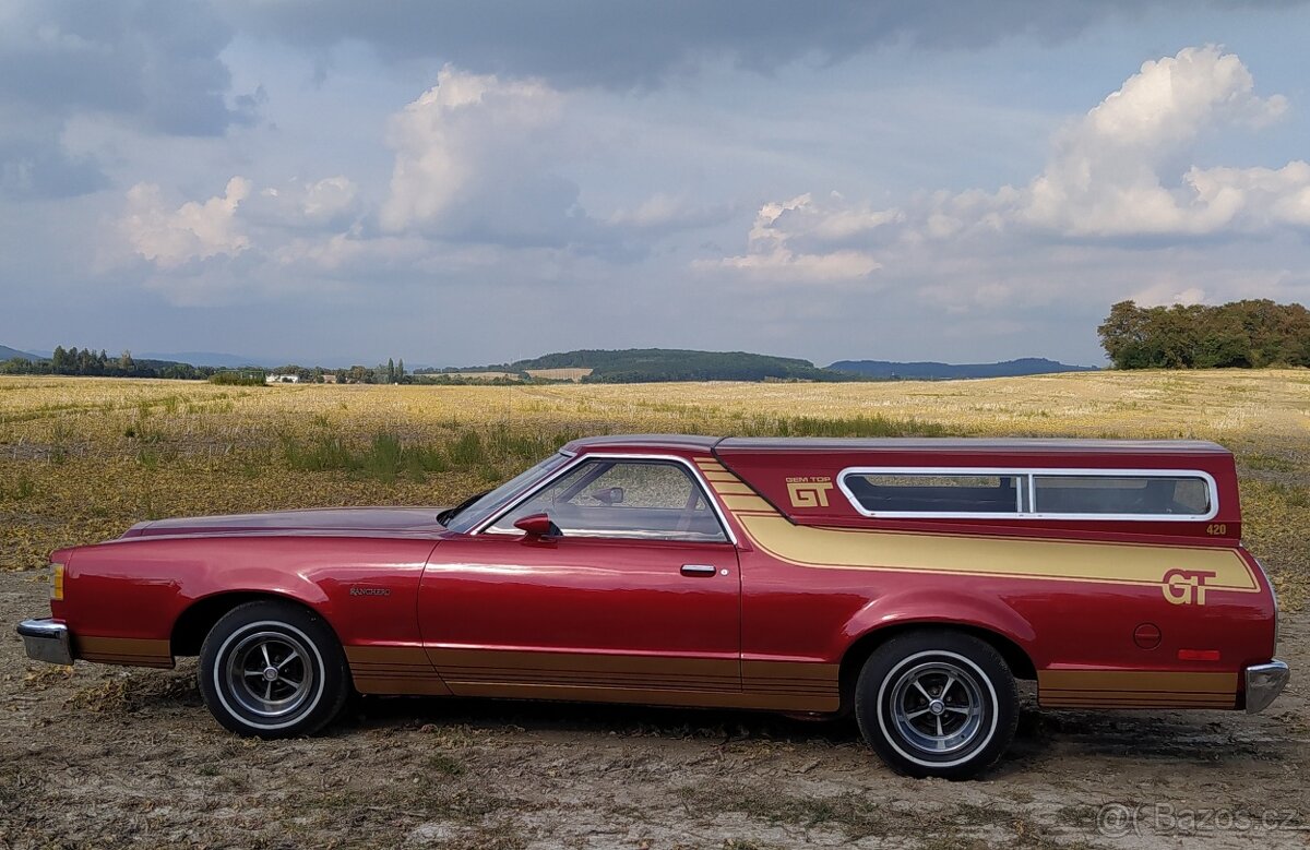 Ford Ranchero GT 1979 V8- do konce roku velká sleva
