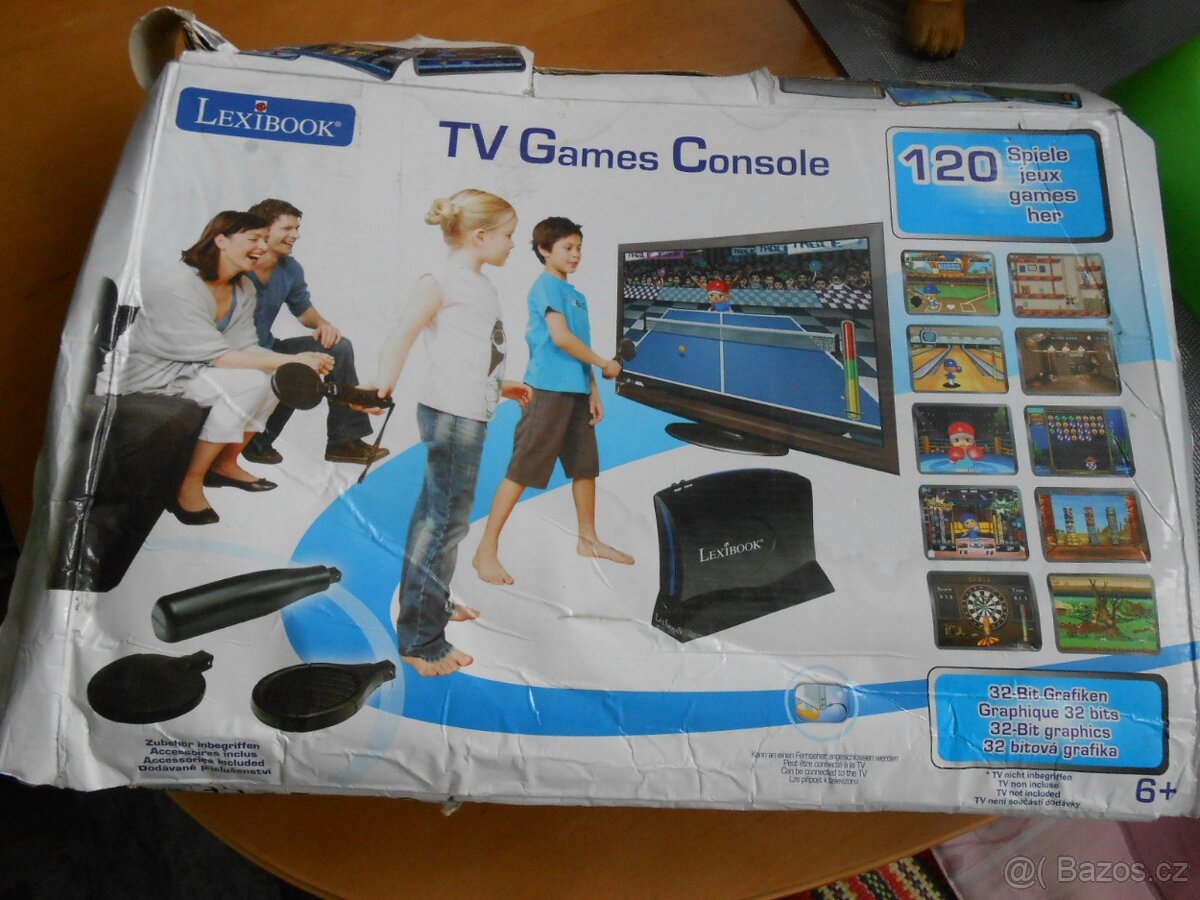 Hry LEXIBOOK TV GAME CONSOLE - zachovalé