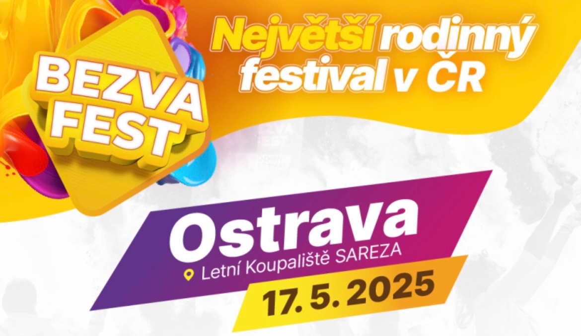 Rodinná vstupenka na Bezva Fest 2025 v Ostravě
