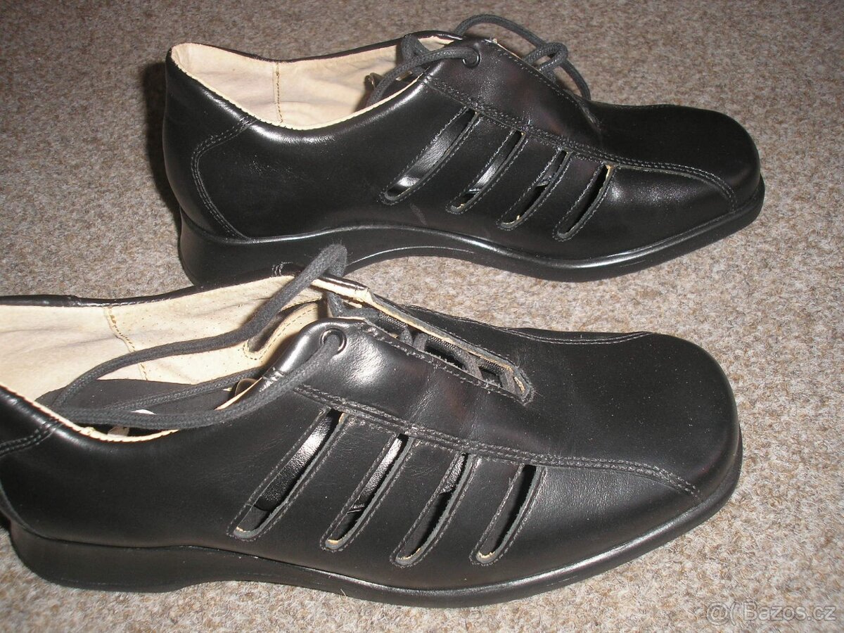 Kožené polobotky vel.37