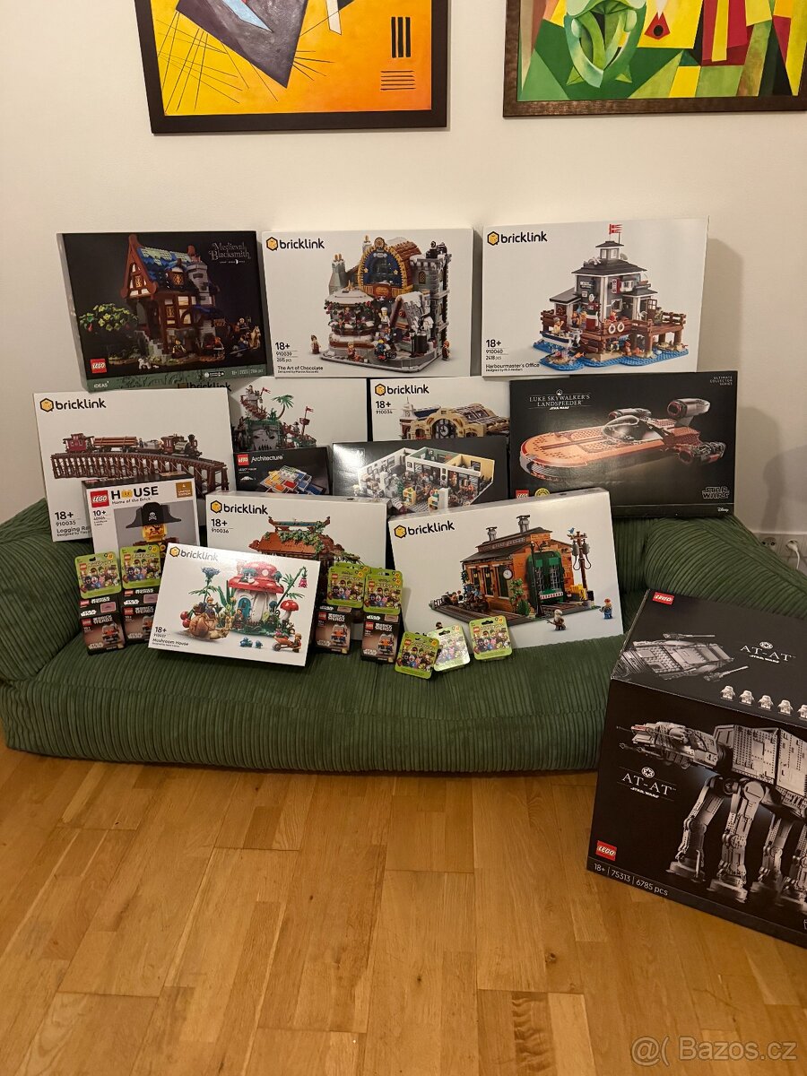 LEGO sety - Bricklink, Ideas, Star Wars, Minifigures