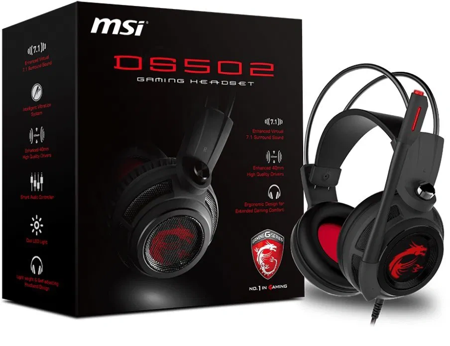Herní sluchátka MSI DS502