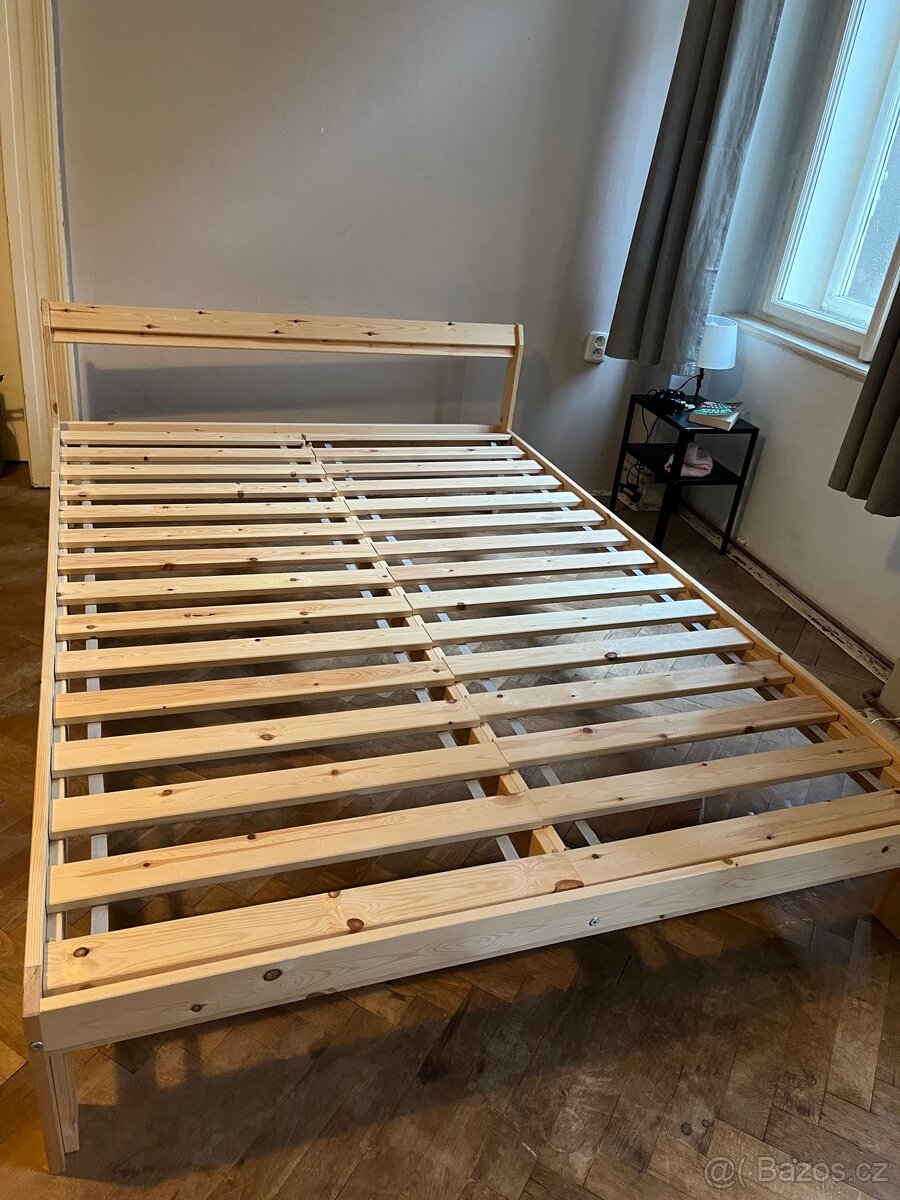 IKEA NEIDEN 140x200cm, rošty 2x70cm