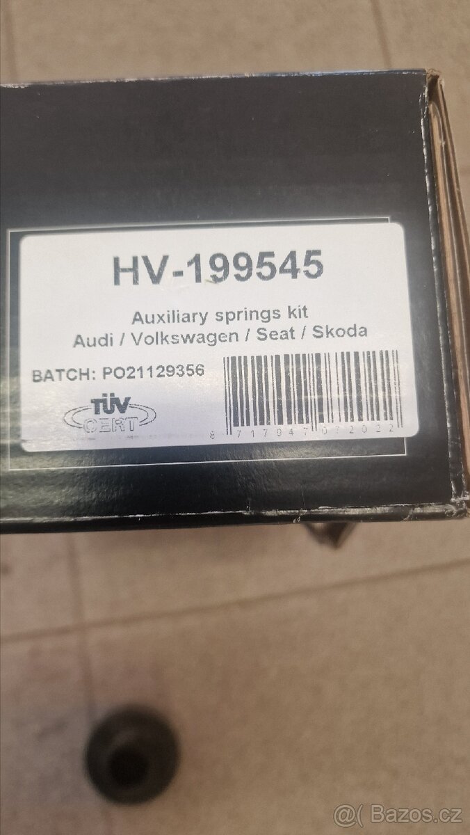 Přídavné zadní pružiny VW,Škoda,Seat