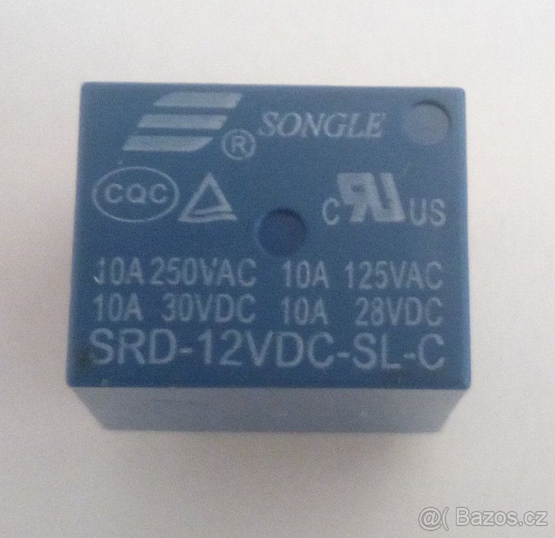 Relé SRD - 12V DC