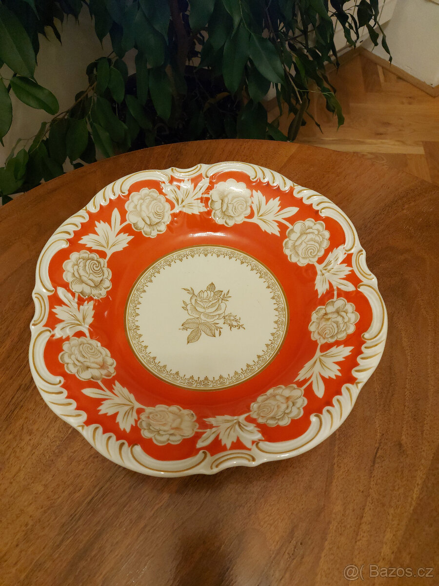 Starožitný talíř Bavaria Schumann, Balíkovna 39 Kč