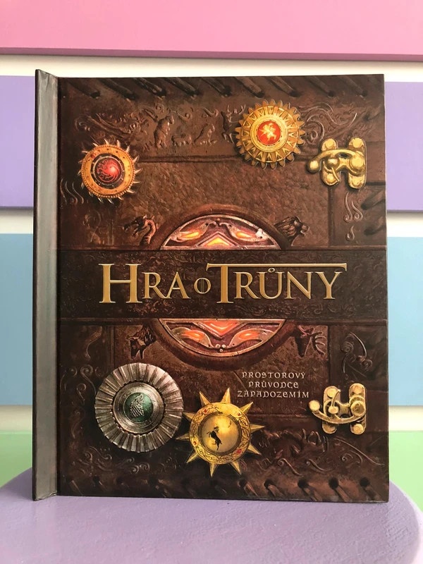 Game of Thrones kniha Hra o trůny - 3D průvodce Západozemím