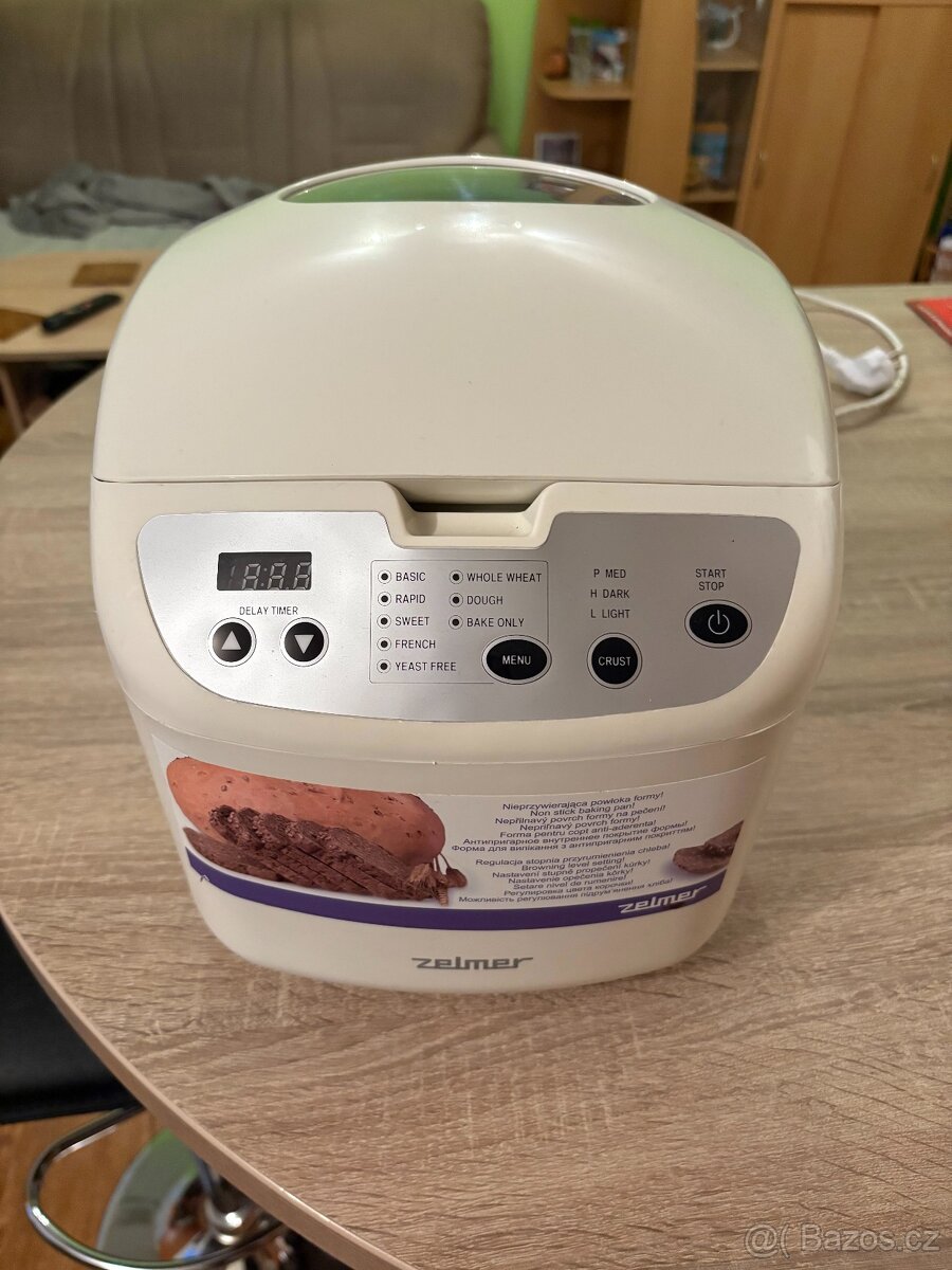 Domácí pekárna Zelmer bílá