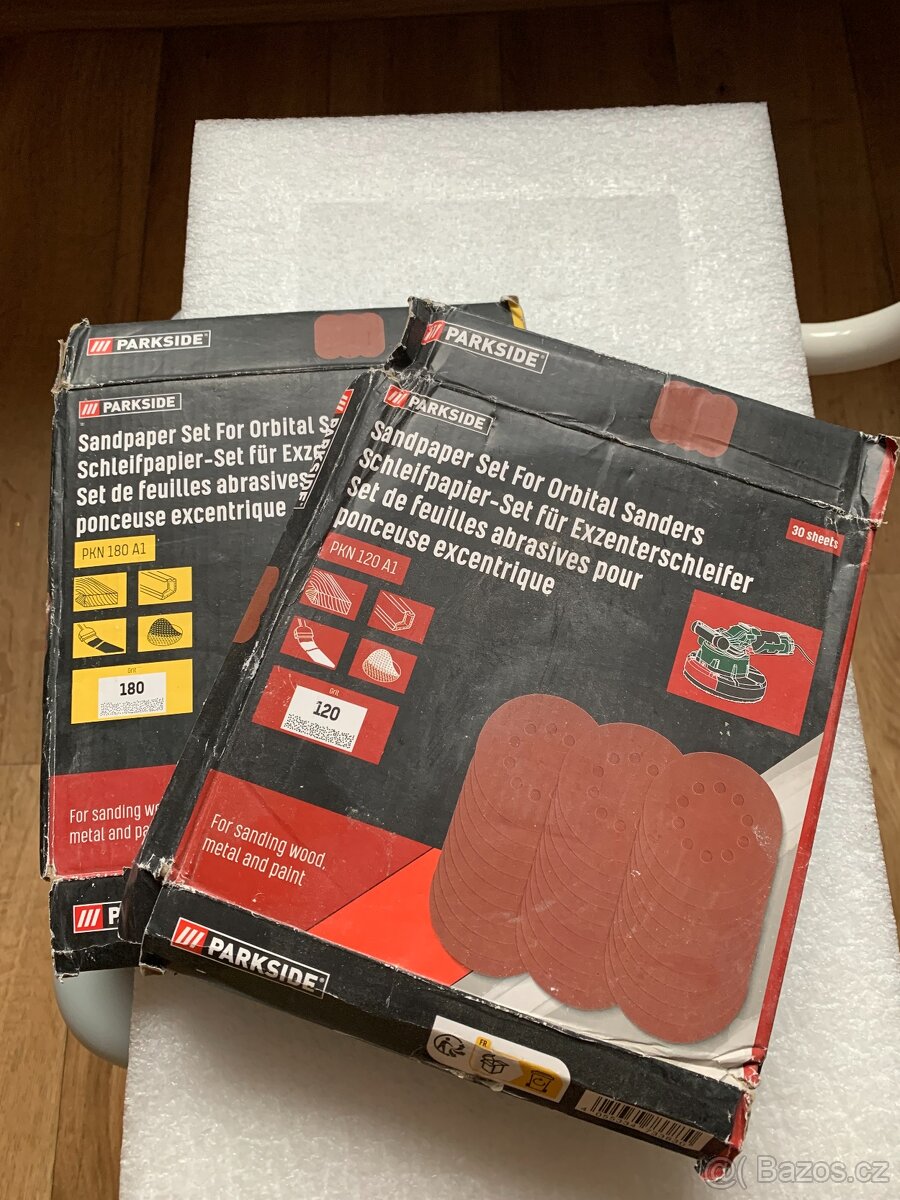 Brusny papir Parkside 120 180