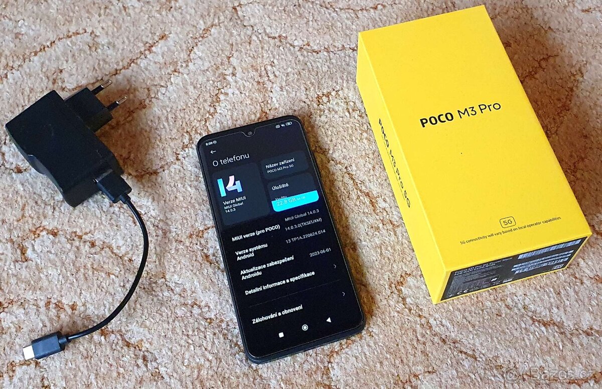 Xiaomi Poco M3 Pro 5G 4/128Gb 6.5 ", 2400 x 1080