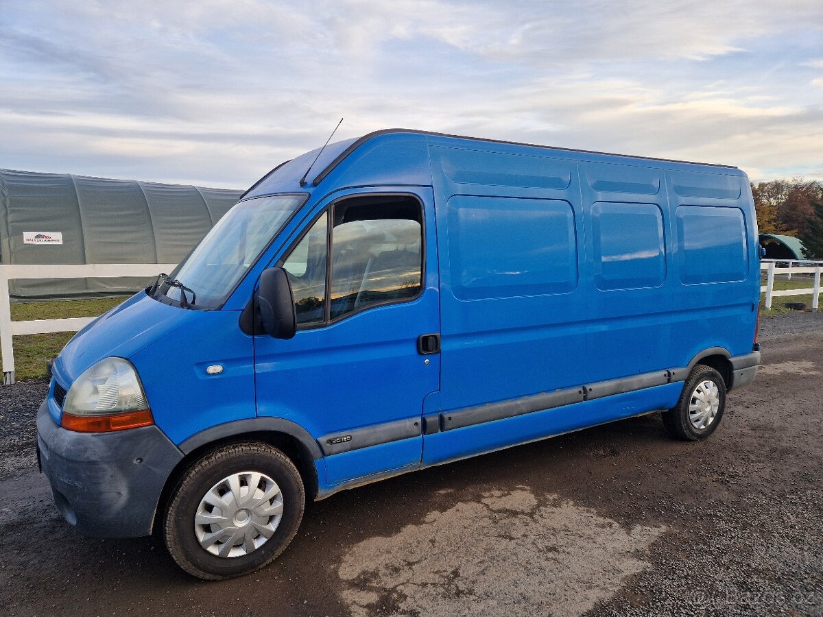 Renault Master 2.5 dci 120 hp - tažné -