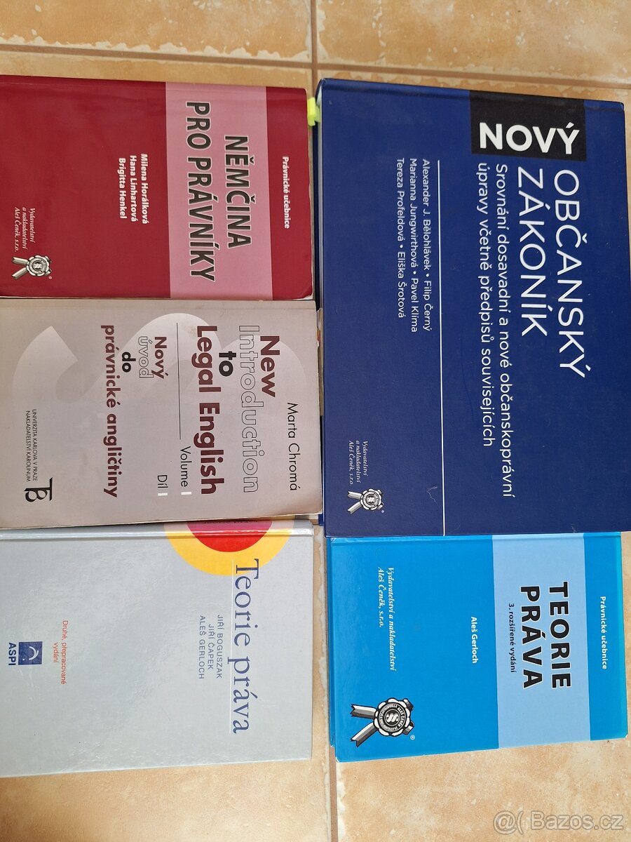 Právnické knihy pro Vš