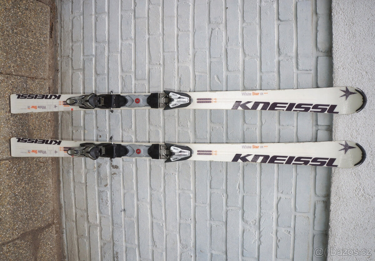 Carvingové lyže 158 cm Kneissl, bezvadný stav.