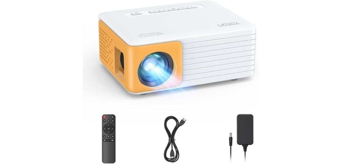 YOTON Y3 Mini Projektor 1080P, 15000L rozbalený