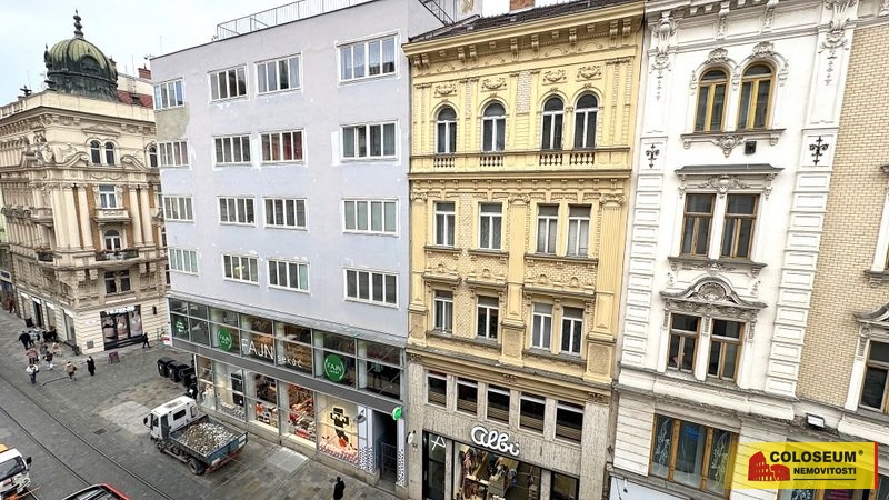Brno - Zelný trh, pronájem bytu OV 3+1, 103 m² – byt