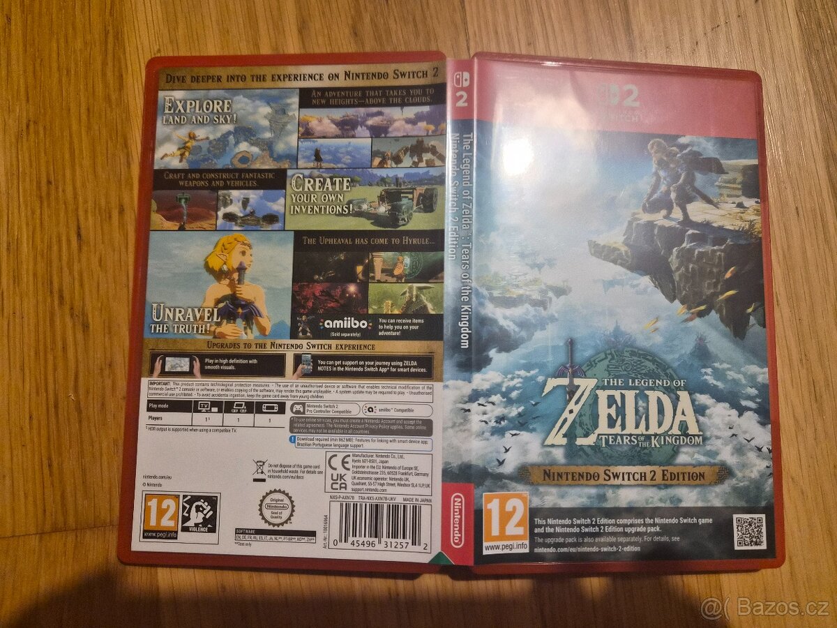 The Legend of Zelda Tears of Kingdom Nintendo Switch 2 Editi