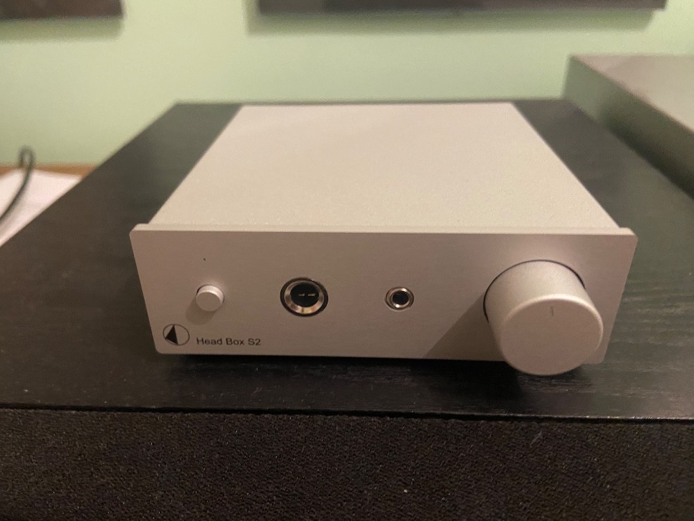 sluchátkový zesilovač Pro-Ject Head Box S2 Silver