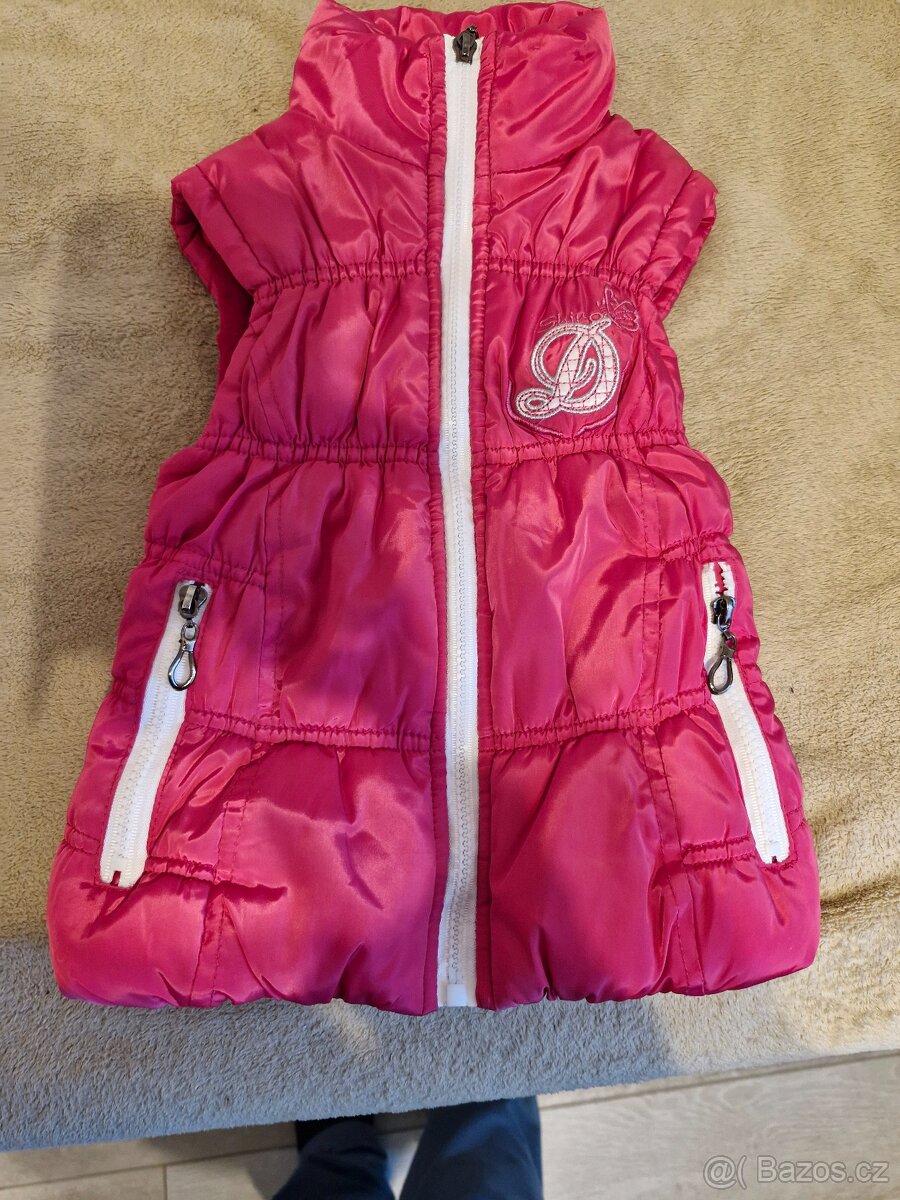 Prošívaná vesta vel.98-104