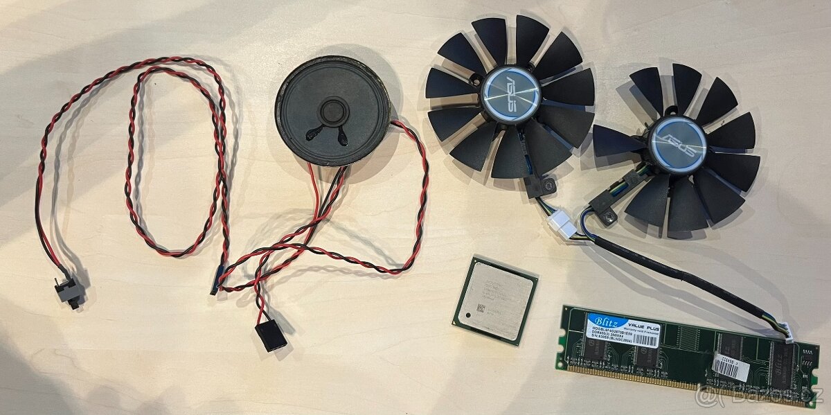 PC komponent – možno zaslat