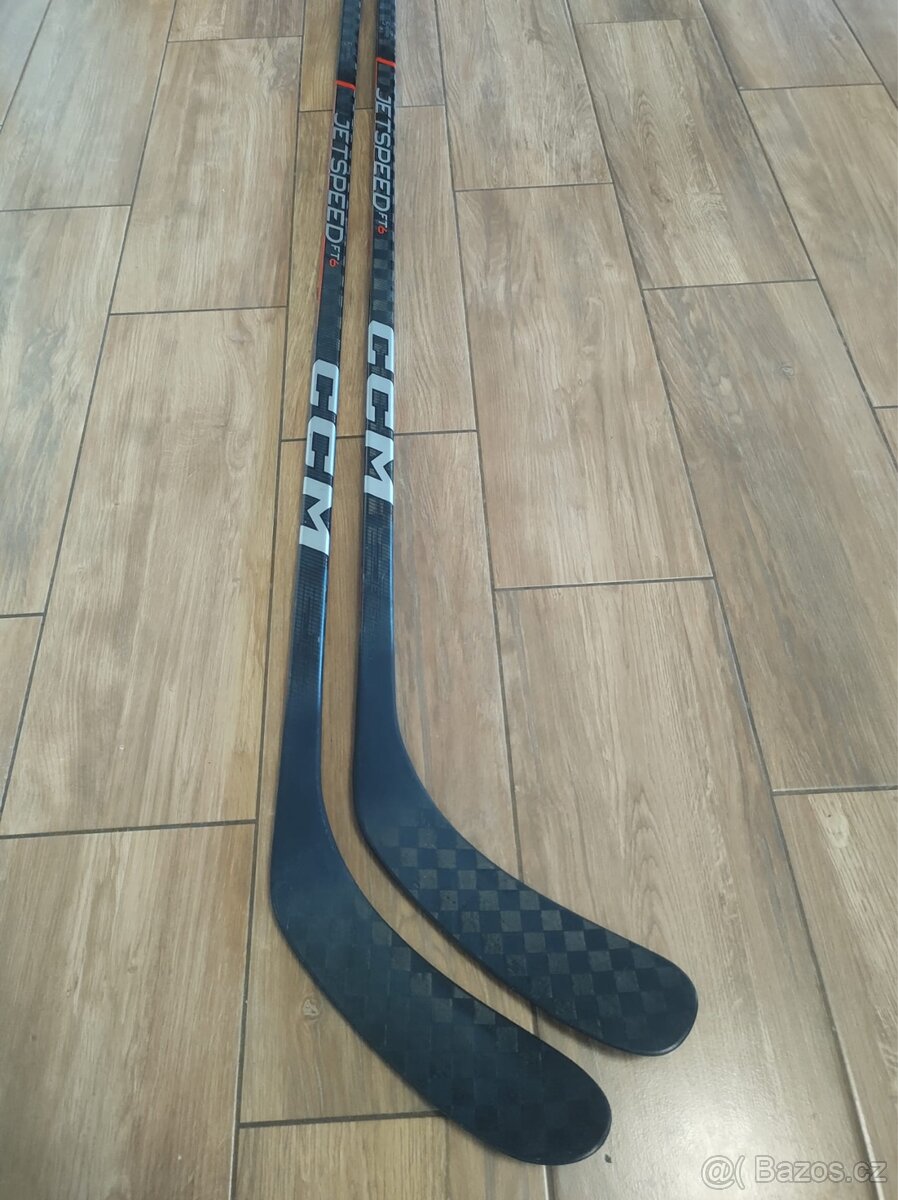 Hokejka CCM Jetspeed FT6 75/85flex levá ZÁRUKA