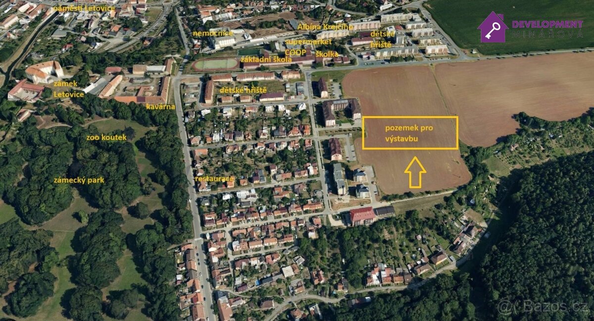 Prodej, Pozemky pro bydlení, 3587 m2 - Letovice, ev.č. 00183