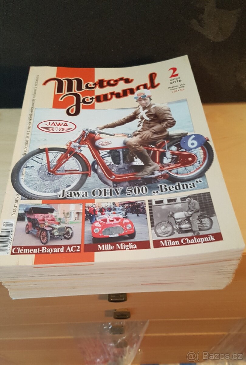 Starší časopisy Motor