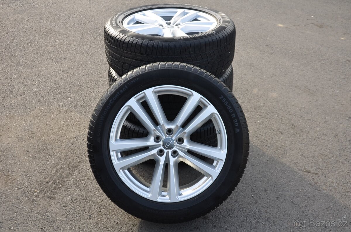 Audi Q7, od 2015 - originální zimní alu kola 20"