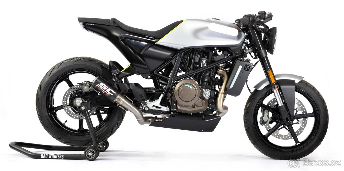 Husqvarna Vitpilen 701, 5200km caferacer