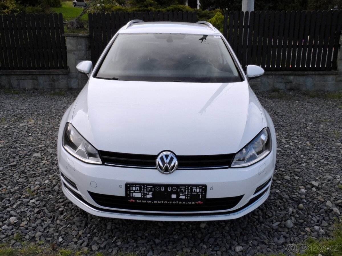 VW Golf 7 1.6TDI 81KW ALLSTAR Navi,R.V.06/2016 Zachovalé