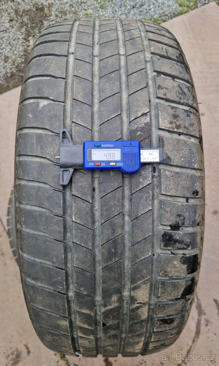 2x letni pneu 215/55/17...94V....BRIDGESTONE