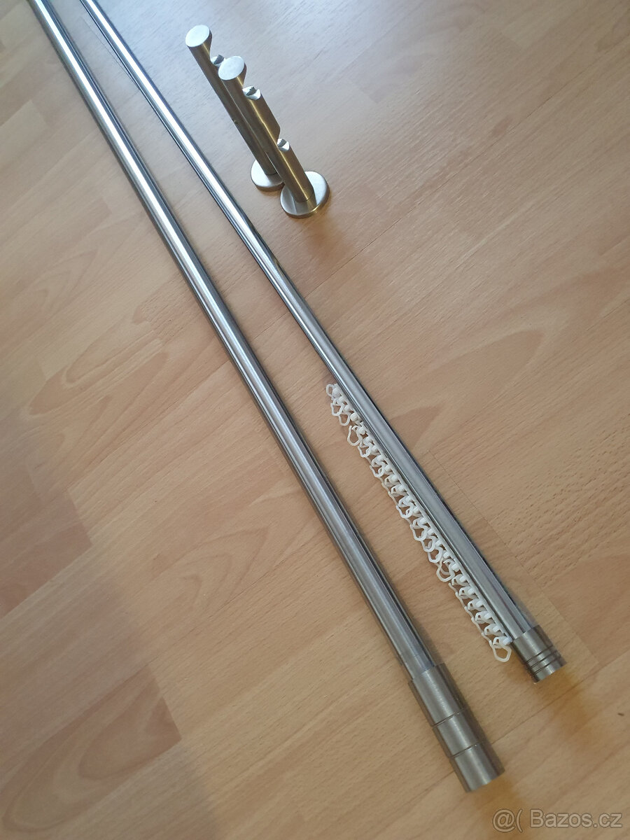 dvoj Garnyže Hornbach 249cm + závěs zatemňovací