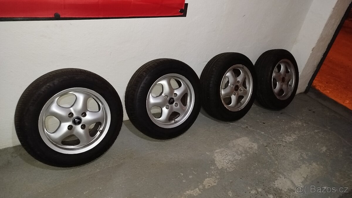 ALU kola Citroën 15'. SLEVA