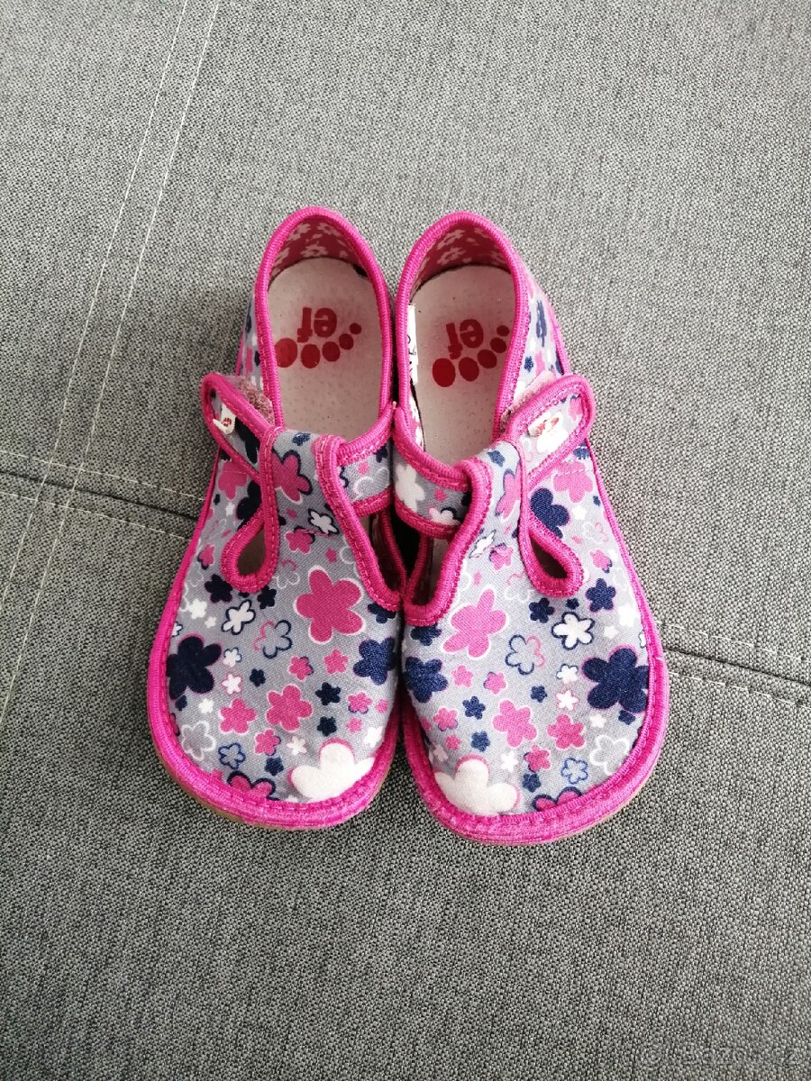 Přezůvky EF Barefoot vel. 27