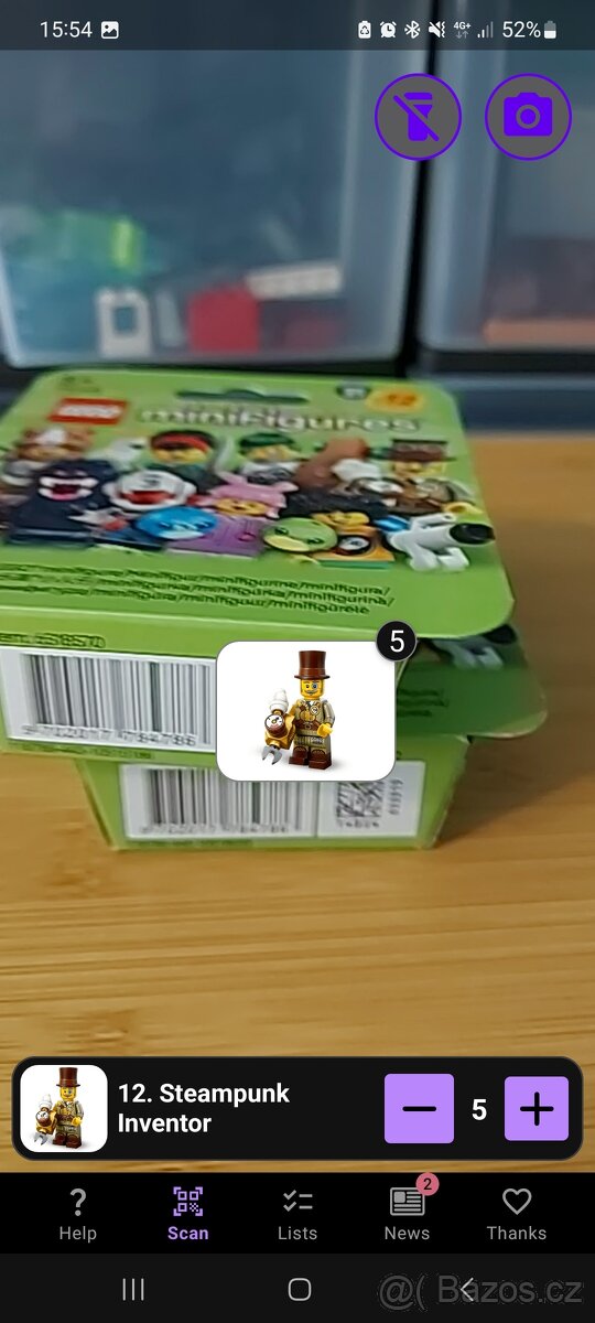 Lego Minifigures 71048 27. série - Steampunk Inventor