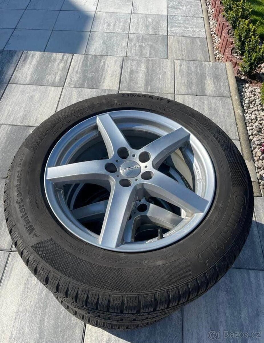 PRODÁM ZIMNÍ KOLA NA PEUGEOT 3008 2017-
